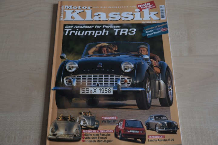 Deckblatt Motor Klassik (10/1999)